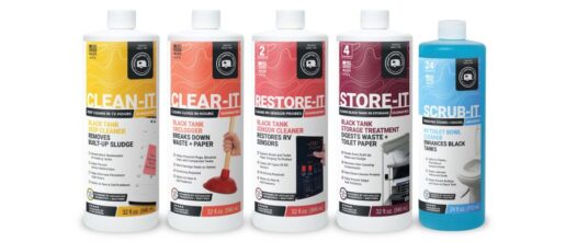 A photo of Unique Camping + Marine's product lineup.