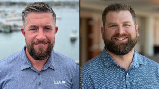 A photo of Blue Ox's Britton Wall (left) and Alex Walker.