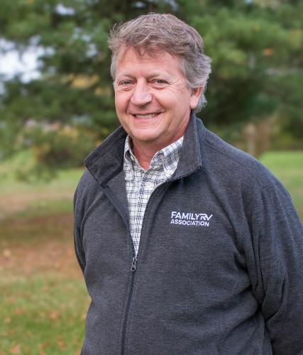 A photo of Family RV Association (FRVA) Executive Director Doug Uhlenbrock.