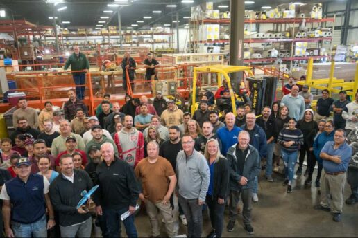A photo of Jayco supplier North American Moulding's award-winning Indiana division.