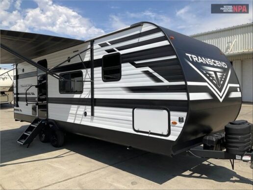 An exterior RV photo.