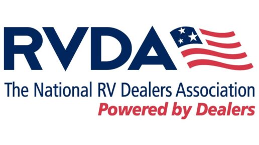 an image of the logo of the Recreational Vehicle Dealership Association.
