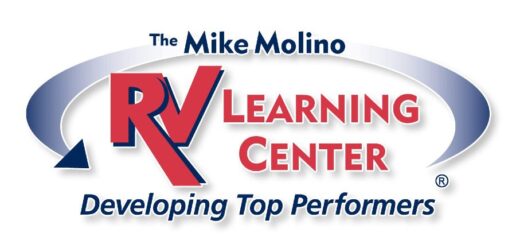 A graphic of the RV Learning Center logo.