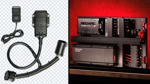 The Redarc Tow-Pro Link (left) and RedWorks Power Panels.