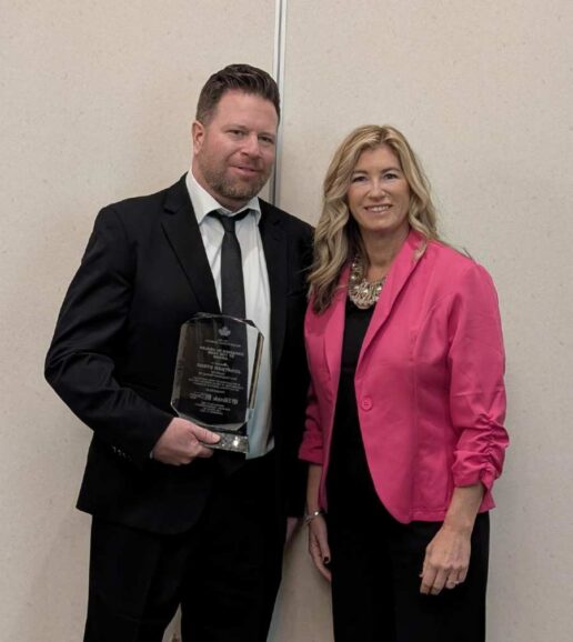 Jonathan Stone of Stone’s RV Centre in New Glasgow, Nova Scotia, won the 2025 Canadian RV Dealer of the Year Award.