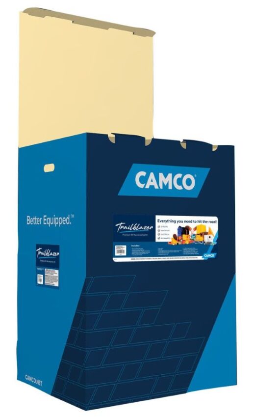 A photo of Camco's Day of Delivery Trailblazer Kit.