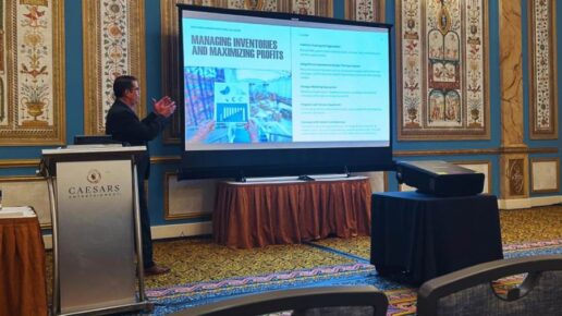 David Foco presents at the 2025 RVDA Convention in Las Vegas.