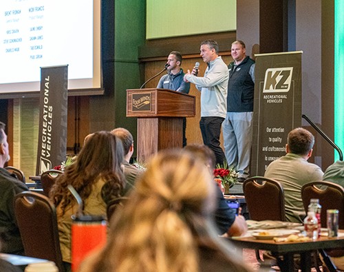 KZ RV recently hosted the first KZ University RV Dealer Training Program.