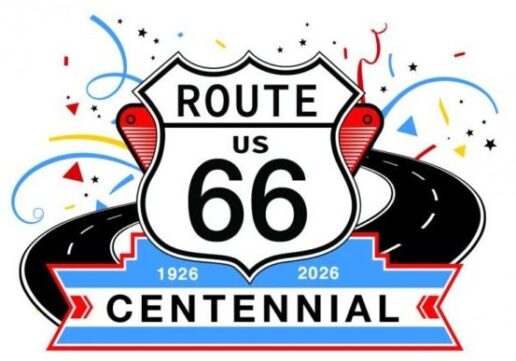 The Route 66 Centennial logo.