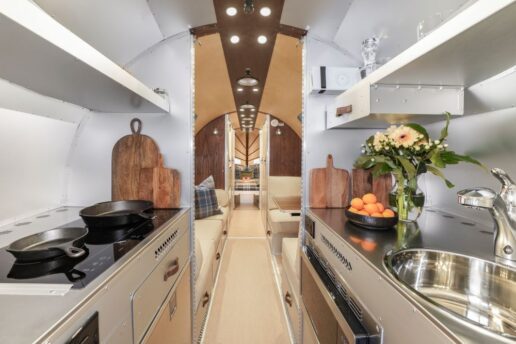 An interior photo of the Bowlus 2026 Endless Highways Frontier JL020 RV.