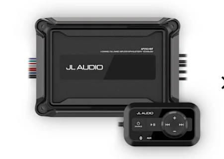 A photo of a JL Audio AP Amplifiers.