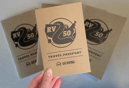 A photo of Go RVing's Travel Passport.