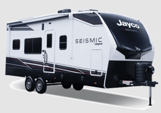An exterior photo of the Jayco Seismic 214.