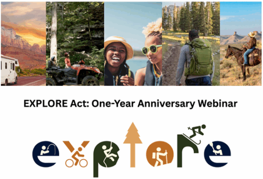 A graphic for the ORR Explore Act webinar.
