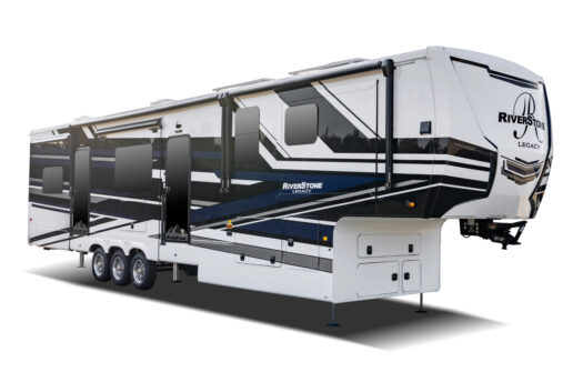 An exterior photo of the Riverstone Legacy 420RE.