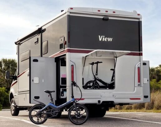 An exterior photo of the Winnebago View 24R.