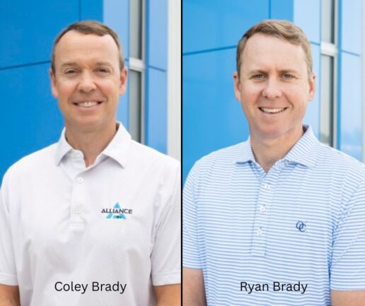 Alliance RV co-founders Coley (left) and Ryan Brady.