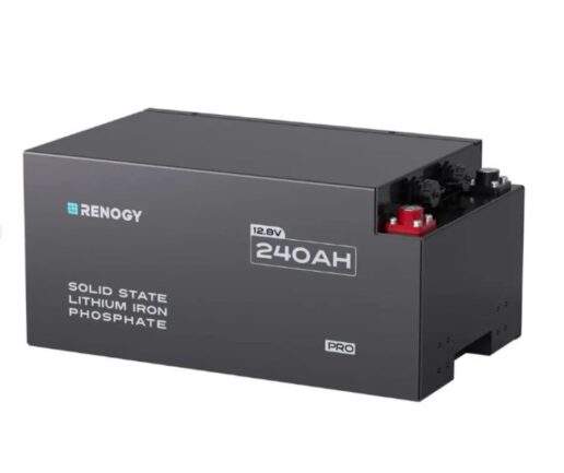 A Renogy semi‑solid‑state LiFePO₄ battery -- part of the Pro S1 series.