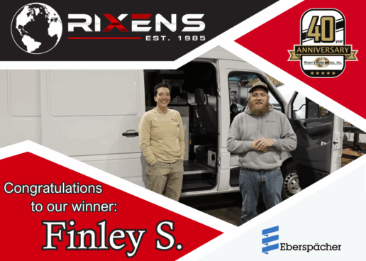 Eberspaecher and Rixen’s Enterprises teamed up at the 2025 Adventure Van Expos to give away a complete Airtronic heating system.