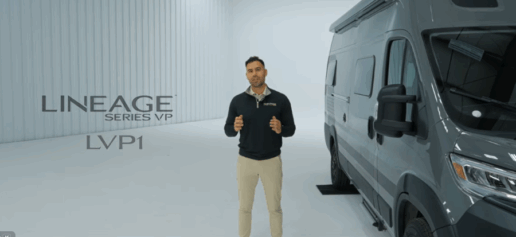 Grand Design RV is introducing its new Lineage Series VP - LVP1 Camper Van with this all-inclusive walkthrough.