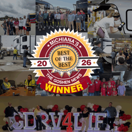 A digital flyer for the 2026 Goshen Best of the Best Awards.