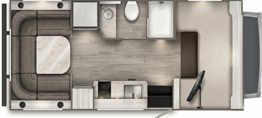 Recent wholesale shipment data from RVIA indicates Type C motorhomes are experiencing increasing demand. Family-owned motorhome manufacturer Gulf Stream Coach is meeting that demand with its new Conquest 6215LE.