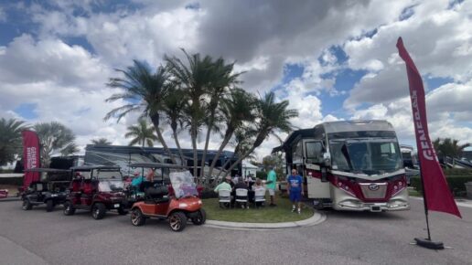Terex Corporation’s American Coach brand recently hosted its first-ever roadshow in southwest Florida, drawing more than 500 RV and luxury motorcoach owners.