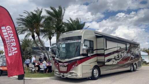 Terex Corporation’s American Coach brand recently hosted its first-ever roadshow in southwest Florida, drawing more than 500 RV and luxury motorcoach owners.