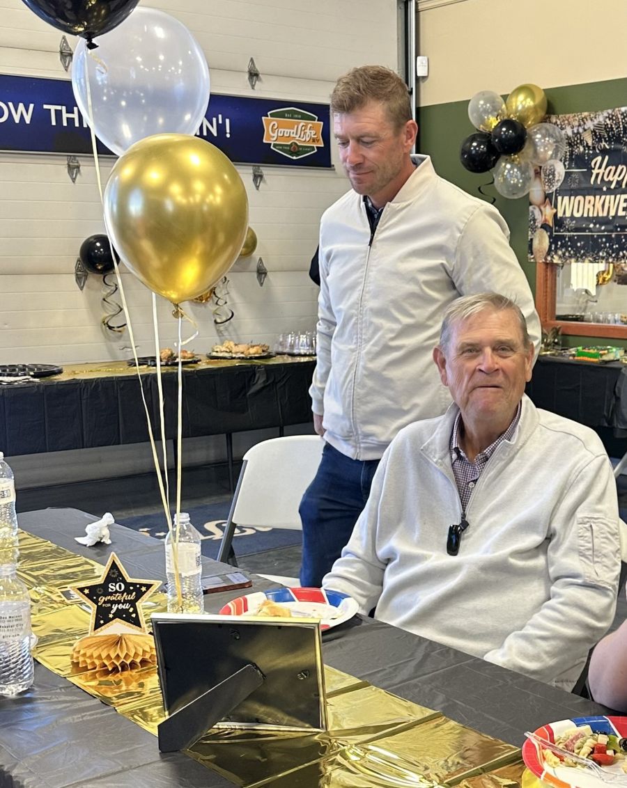 Current Good Life RV owner Adam Ruppel and his father and former owner Rod Ruppel.