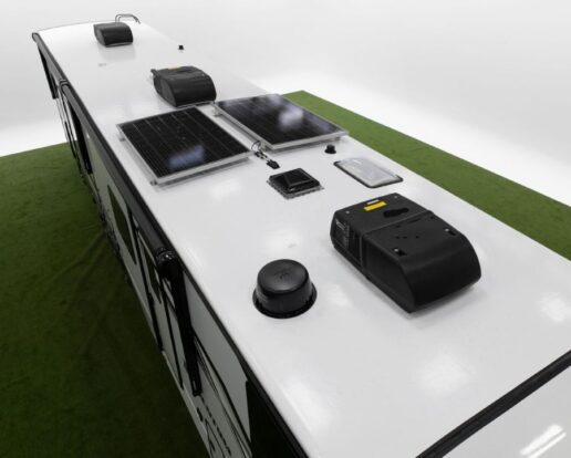 Grand Design RV’s new one-piece Worry-Free Roof is available on its Momentum and Momentum G-Class fifth wheels and travel trailers.
