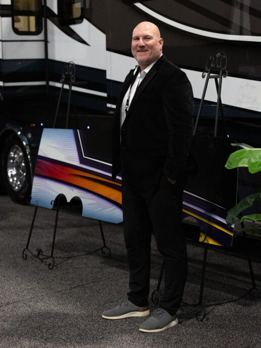 Newmar Andrew Mitschelen Lead Specials Advanced Development with New Design.