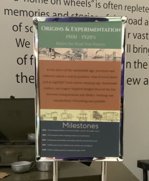 As part of the RV/MH Hall of Fame redesign, new wayfinding and exhibit signs have been installed over the last few weeks.