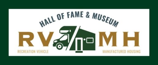 A generic RV/MH Hall of Fame against a green back.