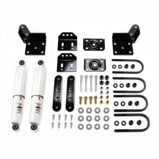 Roadmaster said customer demand was behind the latest update to its Comfort Ride Shock Systems. The product now includes complete U-bolt hardware kits that provide an all-in-one suspension upgrade.